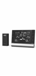 Hama 00186418 Meteostanice Black Line Plus černá