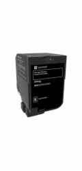 Lexmark - Vysoká výtěžnost - černá - originální - kazeta s barvivem LCCP, LRP, Lexmark Corporate - pro Lexmark CS720de, CS720dte, CS725de, CS725dte