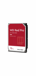 WD RED Pro NAS WD161KFGX 16TB SATAIII/600 512MB cache, 259 MB/s, CMR