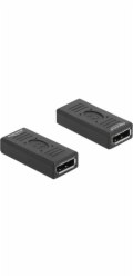 AV adaptér Delock DisplayPort - DisplayPort černý (66643)