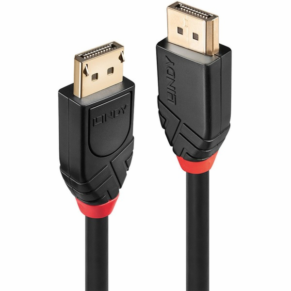 Lindy Active DisplayPort 1.2 kabel (černý, 10 metrů)