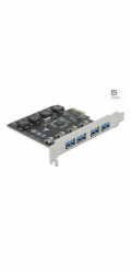 DeLOCK PCIe x1 až 4x ext. USB Type-A USB 3.2 Gen 1, USB řadič