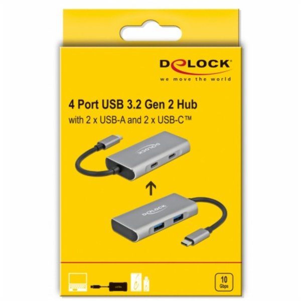 Externer USB 3.2 Gen 2 USB Type-C Hub, USB-Hub