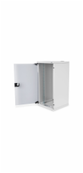 Digitus  nástěnná skříňka 254 mm (10 ") 12U 592x312x300 mm, barva šedá (RAL 7035)
