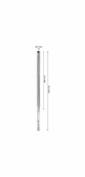 Bosch EXPERT príklep.vrták SDS max-8X  22x400x520mm