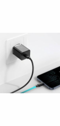 Nabíječka BASEUS, USB 3.0 TYP-C, černá
