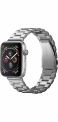 Spigen MODERN FIT BAND APPLE HODINKY 1/2/3/4 (42/44MM) STŘÍBRNÉ univerzální