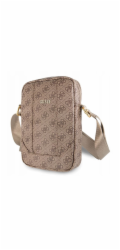 Guess pouzdro 10" hnědé 4G UPTOWN Noste své zařízení v moderním originálním Guess designovaném příslušenství, z vysoce kvalitních materiálů