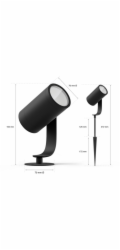 Venkovní svítidlo Philips Philips Hue Lily