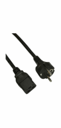 Akyga napájecí kabel/1.8m/cerná