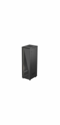 Lanberg šatní skříň STANDING 19 42U 600X800 BLACK FLAT BACK (FF01-6842-12B)