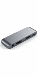 Satechi USB-C Mobile Pro Hub pre iPad Pro/Air 10.9" 2020 - Space Gray