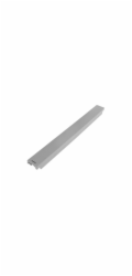 LANBERG 19" PLASTIC FAST ASSEMBLY FIRE RETARDANT BLANKING PANEL 1U GREY  
