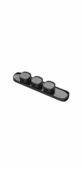 Baseus ACWDJ-01L Peas Organizér Kabelů Black