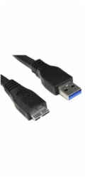 Akyga kabel USB 3.0 A-microB 1.8m/černá 