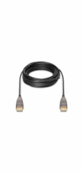 Digitus DisplayPort AOC hybridní připojovací kabel M/M, 10m, UHD 8K@60Hz, CE, zlato, bl