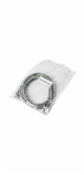 GEMBIRD PP6A-LSZHCU-15M – S/FTP Cat. 6A LSZH propojovací kabel, šedý, 15 m