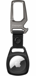 Silikonové pouzdro Spigen Spigen Rugged Armor Apple AirTag Matte Black