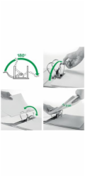 LEITZ Mobilní pořadač  180° Active WOW, 75 mm, bílá