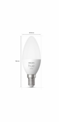 Philips Philips Hue E14 dvojité balení 2x470lm - White Amb.