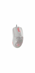 Genesis herní optická myš KRYPTON 750/RGB/8000 DPI/Herní/Optická/8 000 DPI/Drátová USB/Bílá