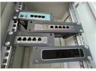TP-Link D-TP158 Držák do racku pro SG108xx/SG1006P/ER605/RP108GE, šedý