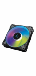 ARCTIC P14 PWM PST A-RGB 0dB, 140x140x27 mm ventilátor, černá, 4-pin