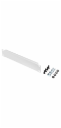 Digitus 254 mm (10 ") 1U panel pro správu kabelů 3x kabelové kroužky, 44x254x60 mm, šedá (RAL 7035)