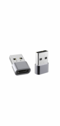 PremiumCord USB redukce USB C - USB2.0 A (F/M)