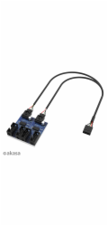 AKASA - USB 2.0 interní HUB 1-4