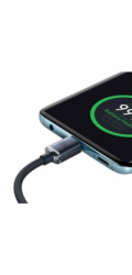 Baseus CAJY000701 Crystal shine, 2m, černý Baseus Crystal Shine Series nabíjecí/datový kabel USB-C / USB-C 100W 2m, černá