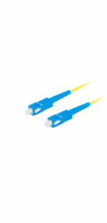 LANBERG optický patch cord SM SC/UPC-SC/UPC simplex 5m LSZH G657A1 průměr 3mm, barva žlutá