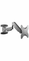 Neomounts  WL70-550BL12/Držák displeje/na stěnu/32-42"/sklopný/rotace/plynový píst/3 čepy/VESA 200X200/nosn. 30kg/černý