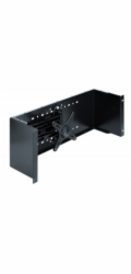 Delock - Alarm monitoru - montáž do racku - černá - 4U - 19"