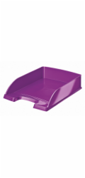 LEITZ Odkladač  WOW, purpurová