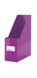 LEITZ Stojan na časopisy  Click&Store, purpurová
