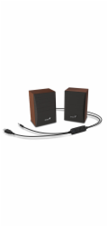 GENIUS repro SP-HF380BT/ 2.0/ Bluetooth/ 3W/ dřevěné/ barva dřevo