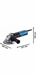 Bosch Powertools Winkelschleifer GWS 14-125 S Professional (blau/schwarz, 1.400 Watt)