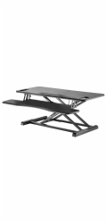 Neomounts  NS-WS300BLACK / Workstation - sit-stand workplace (height adjustment: 11-51 cm) / Black