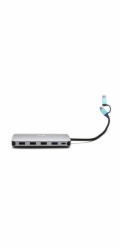 i-tec USB 3.0 USB-C/Thunderbolt 3x Display Metal Nano Dock with LAN, PD 100 W