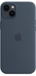Apple iPhone 14 Plus Silicone Case with MagSafe - Storm Blue