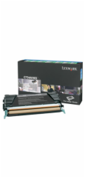Lexmark C734, C736, X734, X736, X738 Black Return Programme Toner Cartridge  (8K)