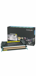 Lexmark C734, C736, X734, X736, X738 Yellow Return Programme Toner Cartridge (6K)