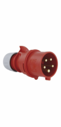 Instalační vidlice 32A/400V/5-pól