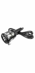 Přenosné svítidlo žár.60W E27 plast, 5m, + sklo  P4203
