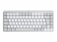 Logitech MX Mechanical Mini for Mac Minimalist Wireless Illuminated Keyboard  - PALE GREY - US INT L - EMEA