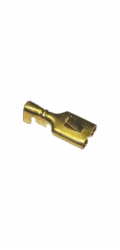 Zdířka faston  neizolovaná 4.8mm  0.3-1mm