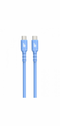 TB Touch AKTBXKUCC2SI10N USB-C, 60W, 1m, modrý TB USB-C kabel modrý 60W 1m