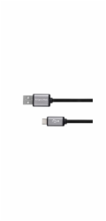 Kabel KRUGER & MATZ KM1240 Basic USB/USB-C 1,8m Black