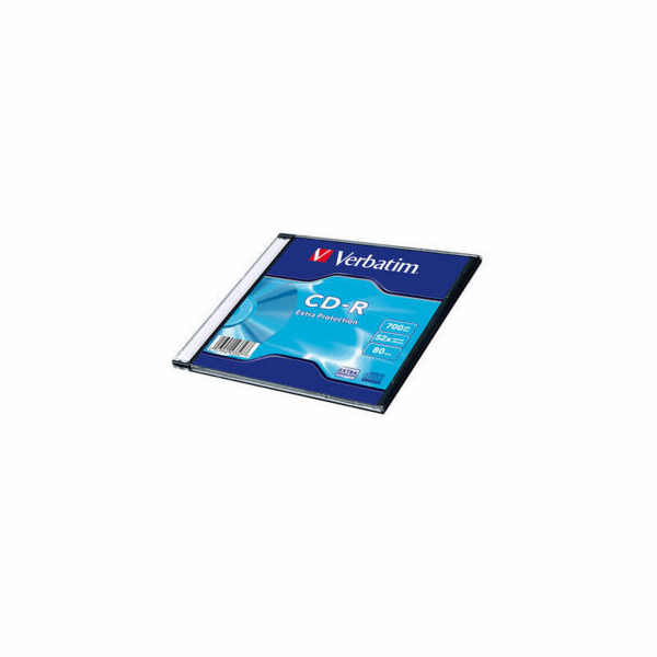 VERBATIM CD-R 700MB, 52 Extra Prot. Slim Box